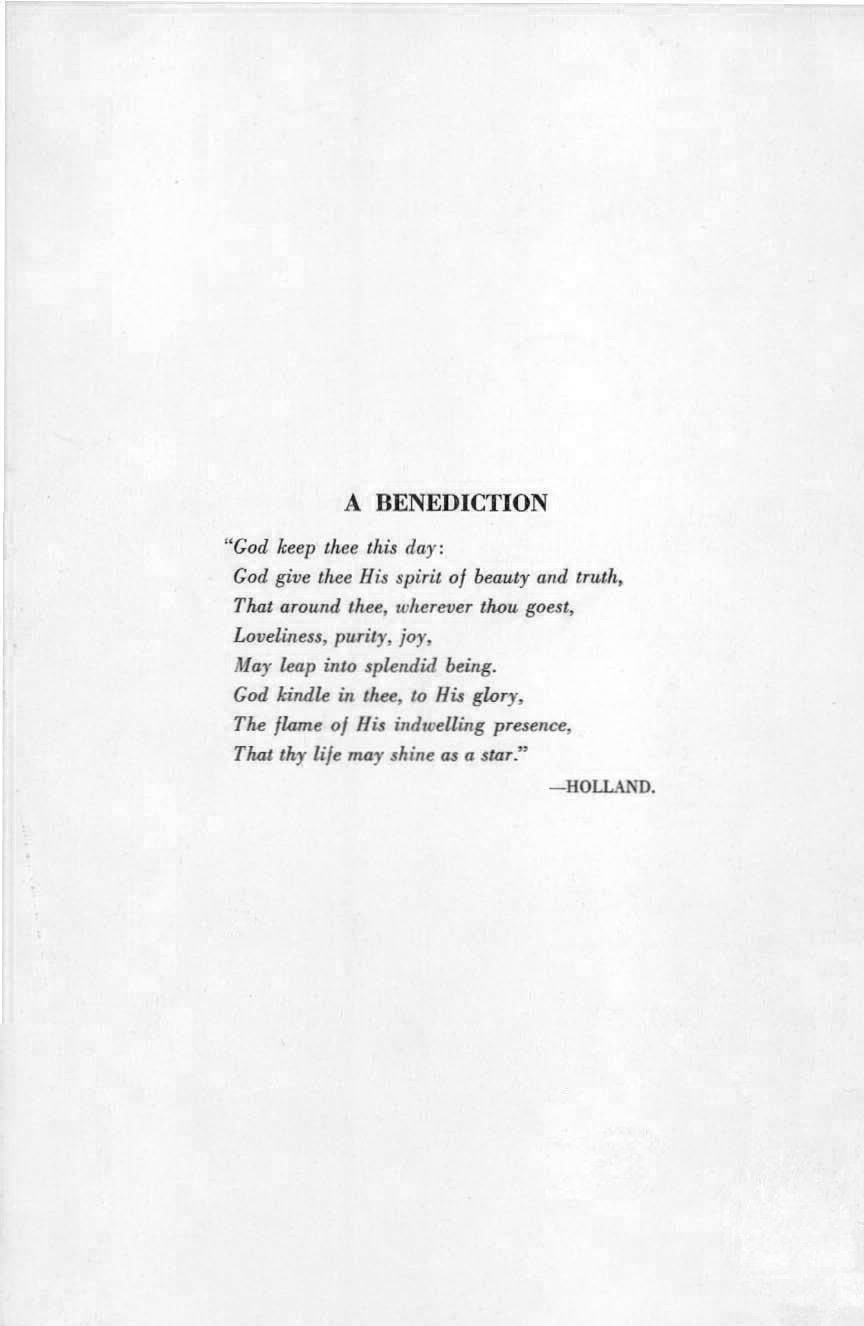 Dedication of New Windows